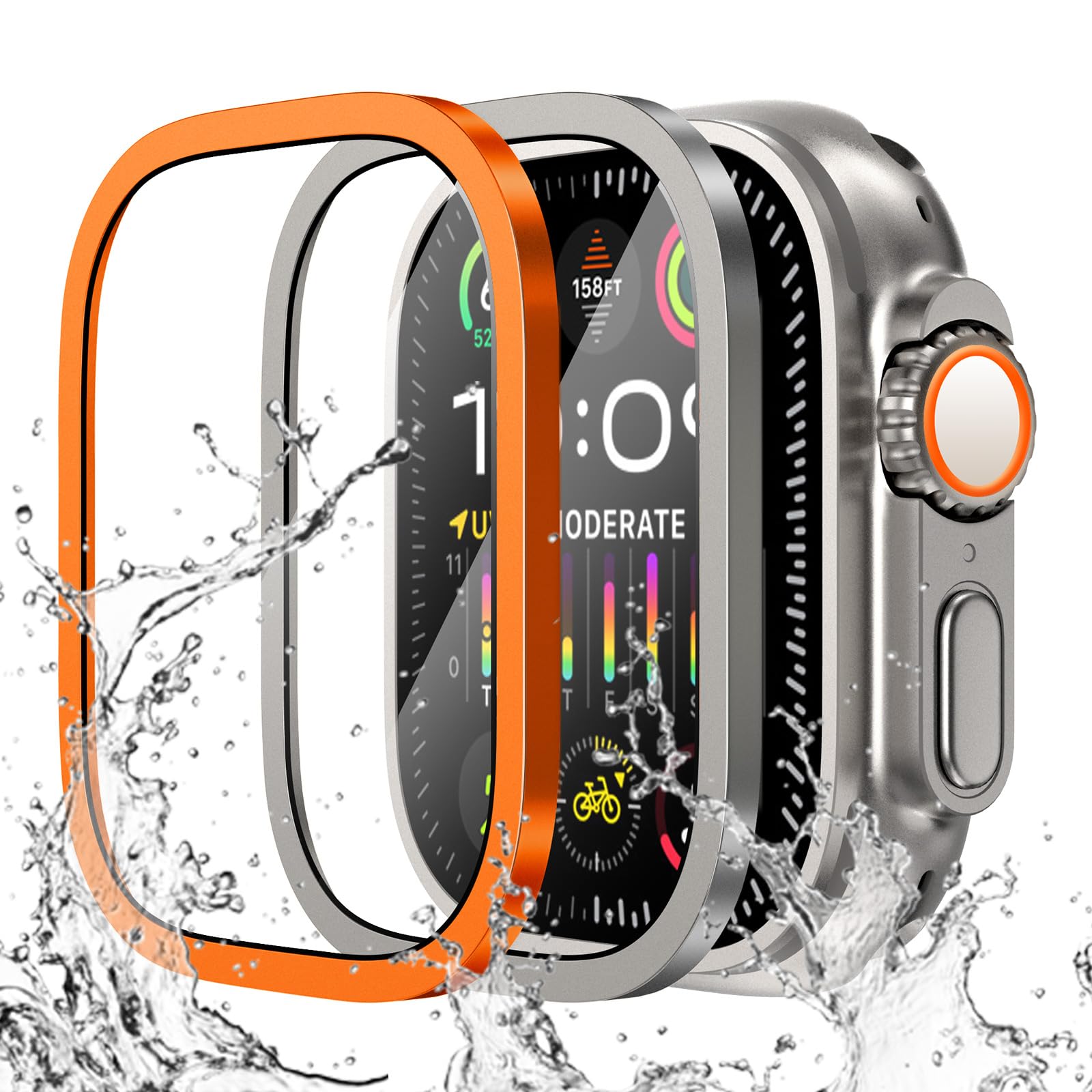 Smartwatch Screen Film - Apple Watch Ultra için Temperli Cam