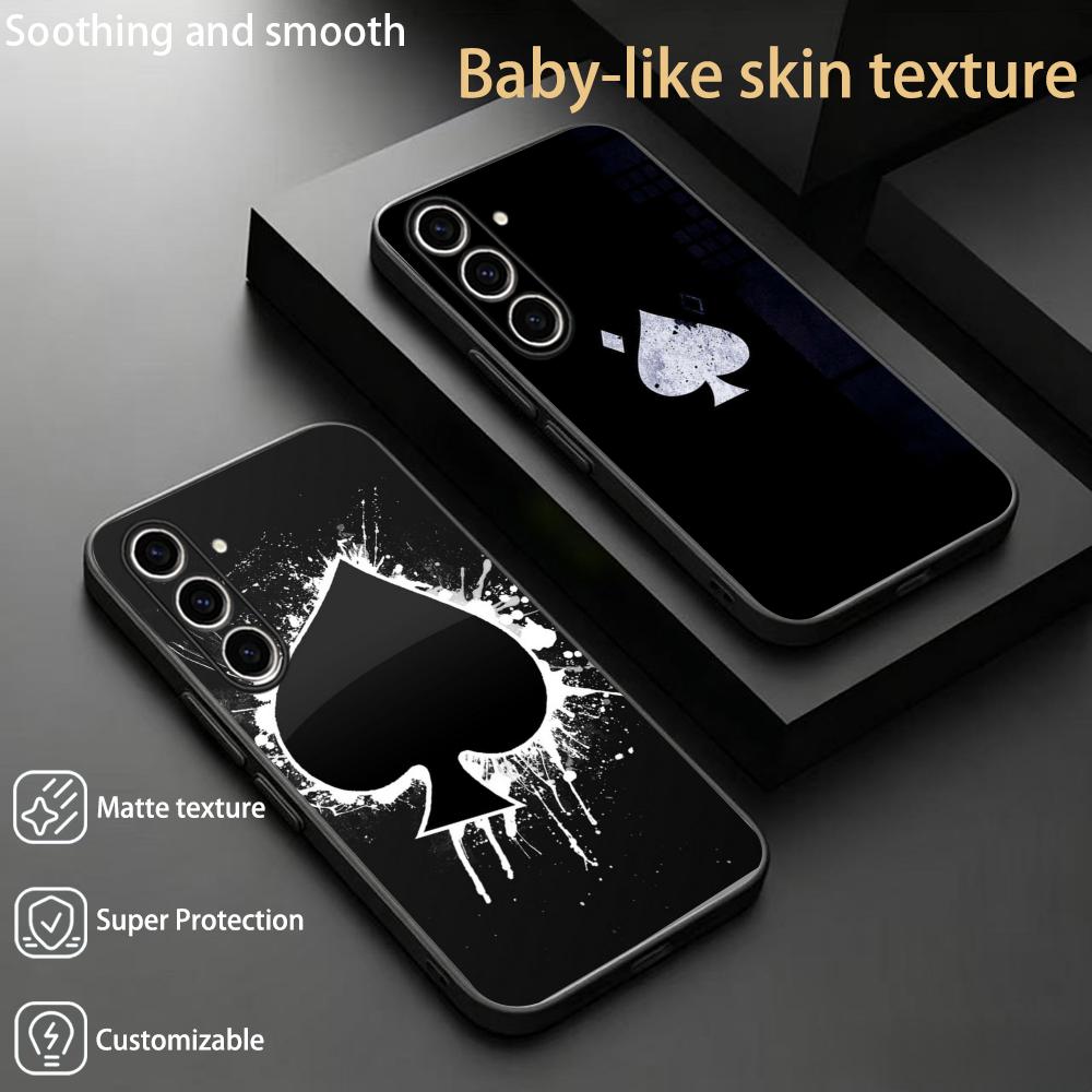 Samsung Galaxy S25 - Poker sanat deseni Moda tasarımı Telefon