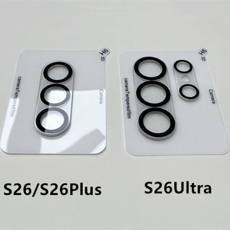 Tempered Glass Screen 9H - HD Kamera Lensi Tam Temperli Cam