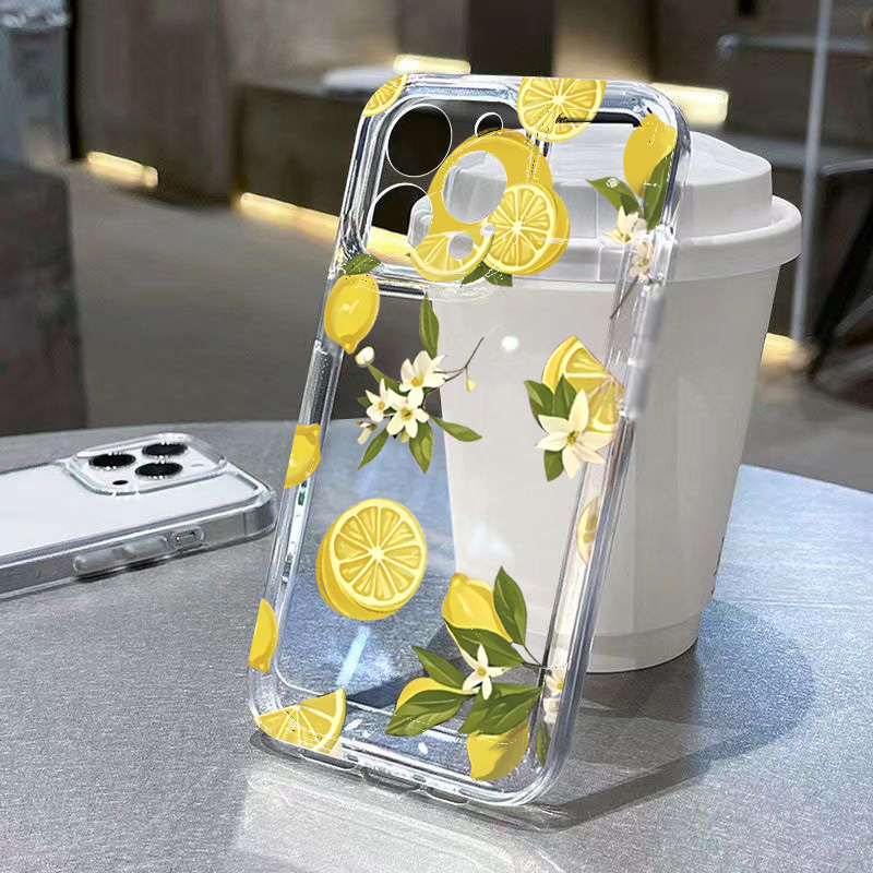 Samsung Galaxy A55 - Yaz Meyve Limon Çiçek Temizle telefon